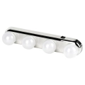 Lampki na lustro 4 LED na przyssawki 30,5 cm