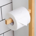 Stojak na papier toaletowy drewniany 70 cm