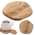 Podstawka pod kubek drewniana MANGO 10 cm