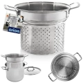 Wkład do gotowania makaronu stalowy ANETT 24 cm, 8 l
