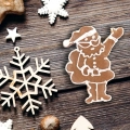 Wykrawacz do ciastek stalowy Mikołaj 7,3 cm