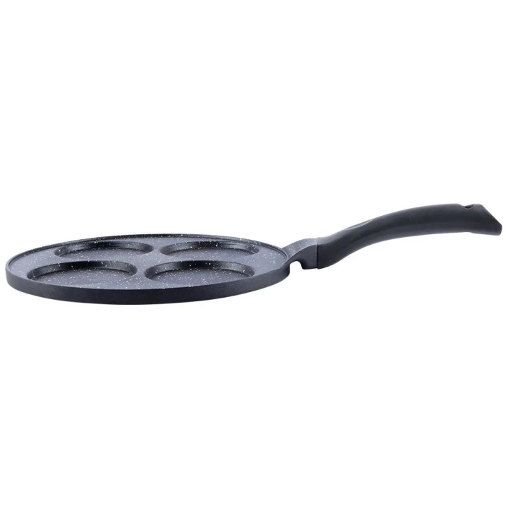 Patelnia do jajek granitowa 4 otwory GRANDE 27 cm