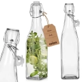 Butelka z klipsem szklana 530 ml