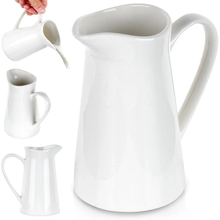 Mlecznik porcelanowy biały 200 ml