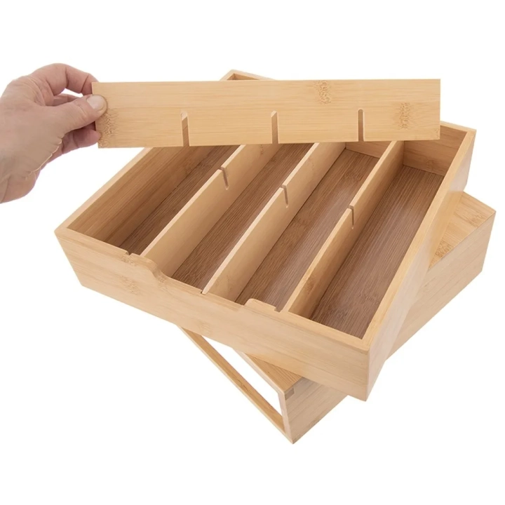 Organizer na kapsułki do kawy drewniany