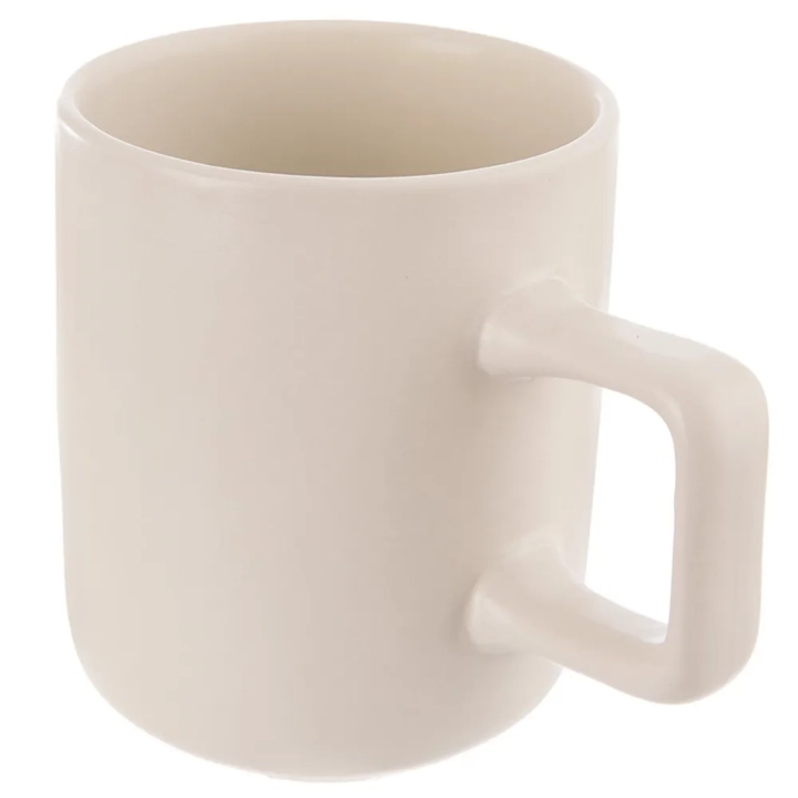 Kubek ceramiczny kremowy SKANDI 380 ml