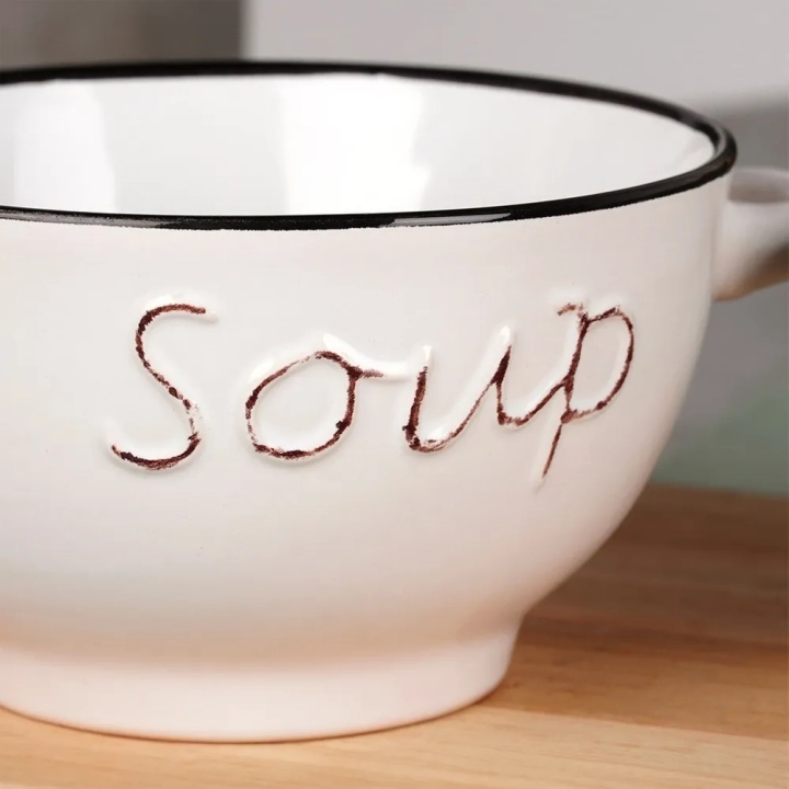 Miska bulionówka ceramiczna 600 ml 4 szt.