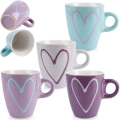 Kubki ceramiczne 210 ml 4 szt.