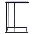 Stolik kawowy metalowy czarny boczny 40x26x58 cm