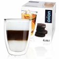 Szklanka termiczna z podwójną ścianką do kawy latte 330 ml