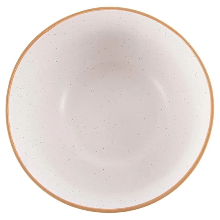 Miska ceramiczna beżowa 18 cm, 1,2 l