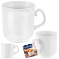 Kubek porcelanowy biały MONA 400 ml