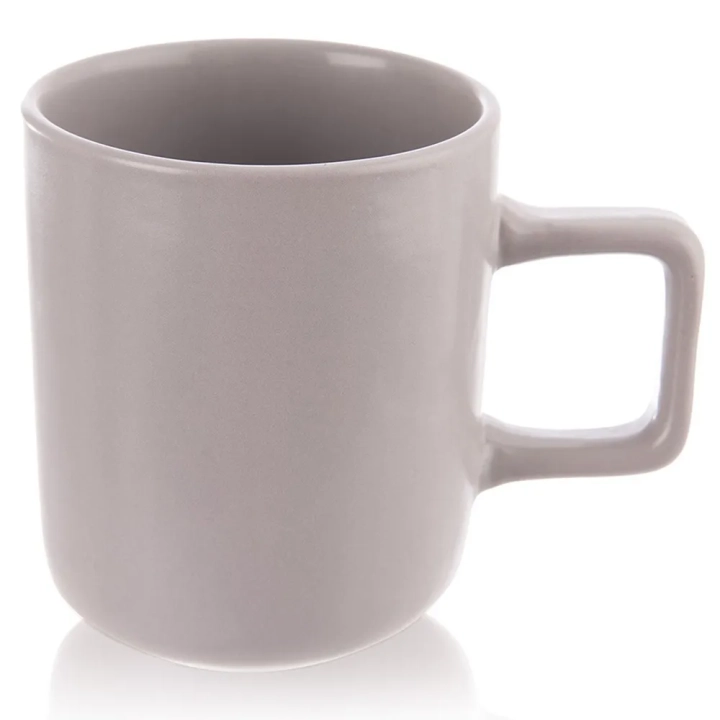 Kubek ceramiczny szary SKANDI 380 ml