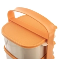 Menażka obiadowa plastikowa 4-poziomowa 4x1,15 l