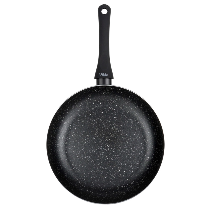 Patelnia granitowa BLACK LINE 26 cm