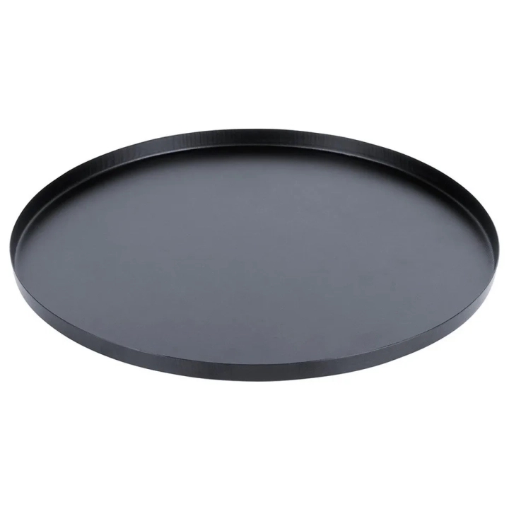 Podstawka pod kompozycje dekoracyjne świece metalowa czarna 30 cm