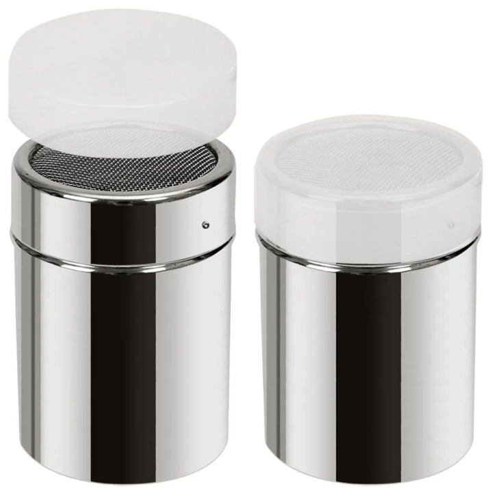 Pojemnik z sitkiem do cukru pudru i cynamonu 300 ml
