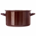 Garnek emaliowany BROWN 26 cm, 6,5 l