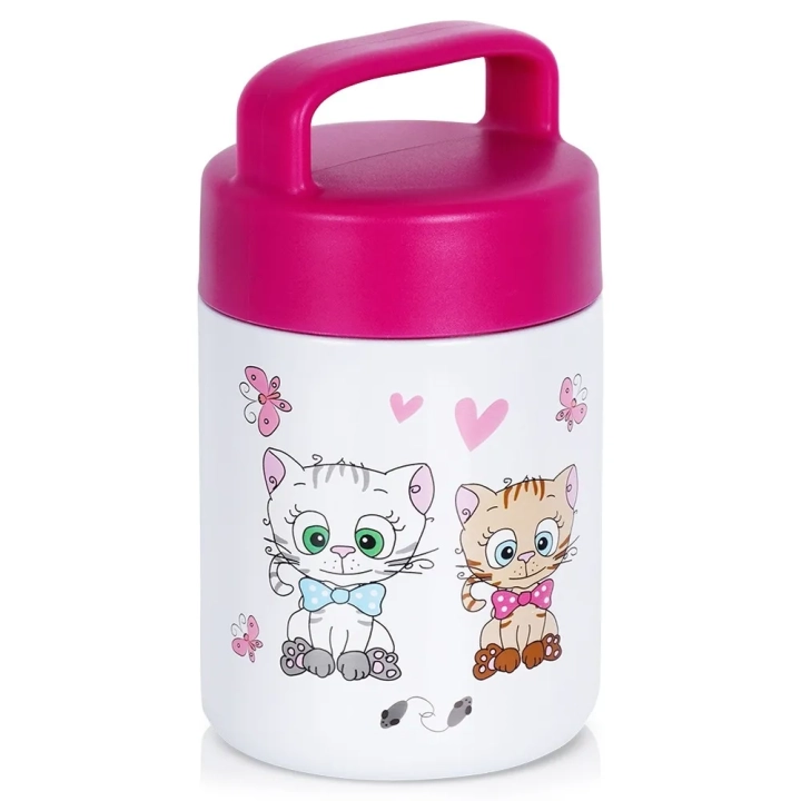 Termos obiadowy stalowy KOTEK 450 ml