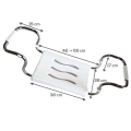 Siedzisko do wanny 26x42-65 cm