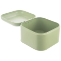 Chlebak metalowy zielony GREENISH 20x20x17 cm