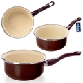 Rondel emaliowany BROWN 16 cm, 1 l