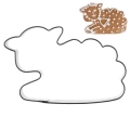 Wykrawacz do ciastek stalowy baranek 6,5 cm