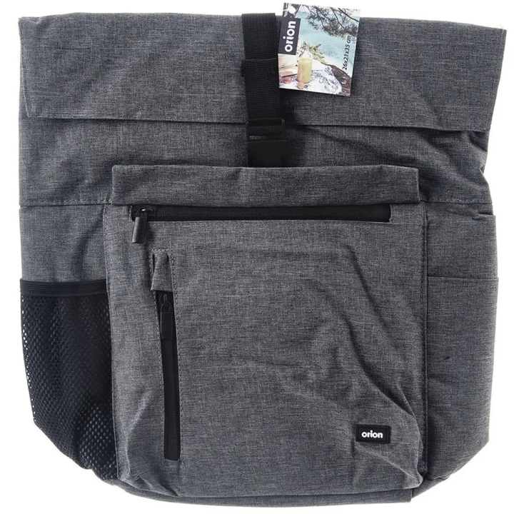 Torba termiczna plecak szara 15 l