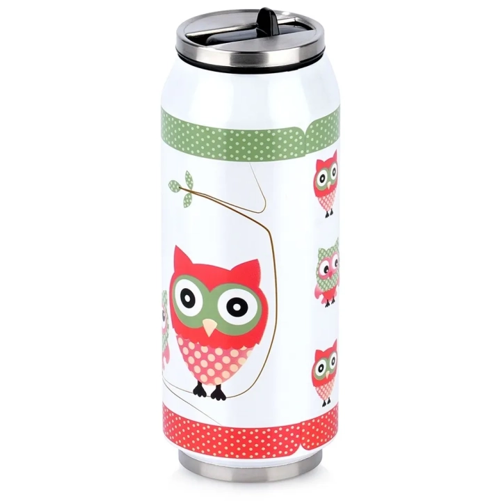 Kubek termiczny puszka SOWA 400 ml