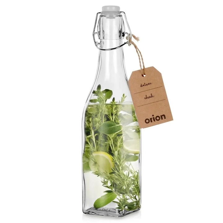 Butelka z klipsem szklana 530 ml
