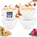 Miseczki na przekąski porcelanowe 6 cm, 40 ml 4 szt.