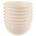 Miseczki plastikowe kremowe SANDY 13 cm, 500 ml 6 szt.