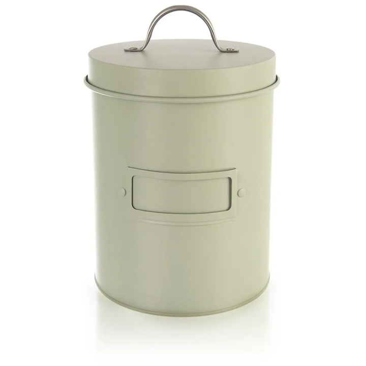 Pojemnik do przechowywania metalowy zielony GREENISH 1,3 l