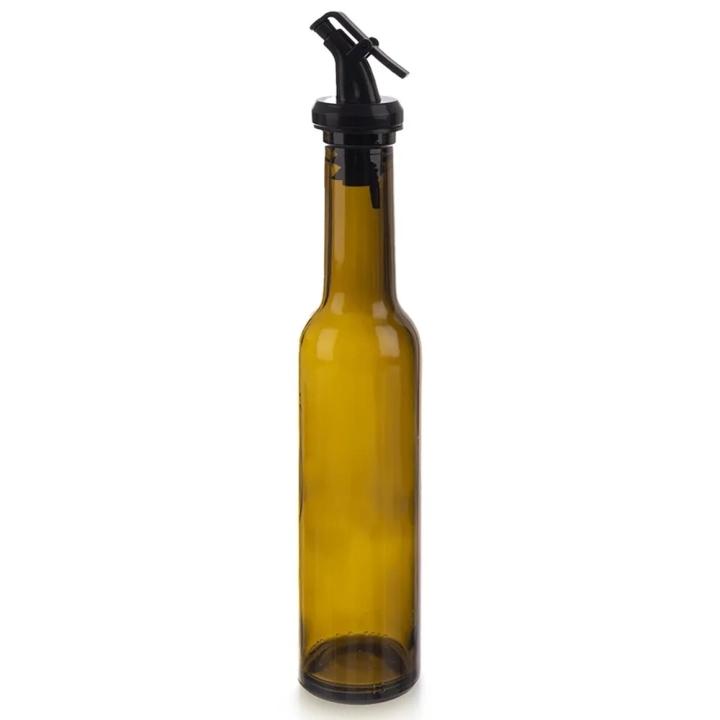 Butelka na oliwę i ocet szklana z dozownikiem 210 ml