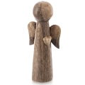 Figurka drewniana świąteczna anioł MANGO 21 cm