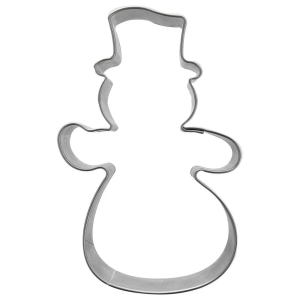 Wykrawacz do ciastek stalowy bałwan 7,5 cm