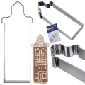 Wykrawacz do ciastek stalowy domek 14 cm