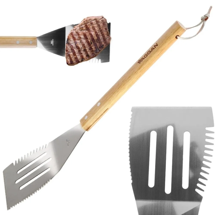 Łopatka do grilla stalowa 40,5 cm