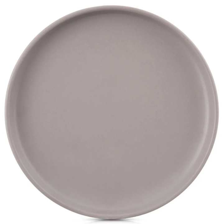 Talerz deserowy ceramiczny szary SKANDI 20,5 cm