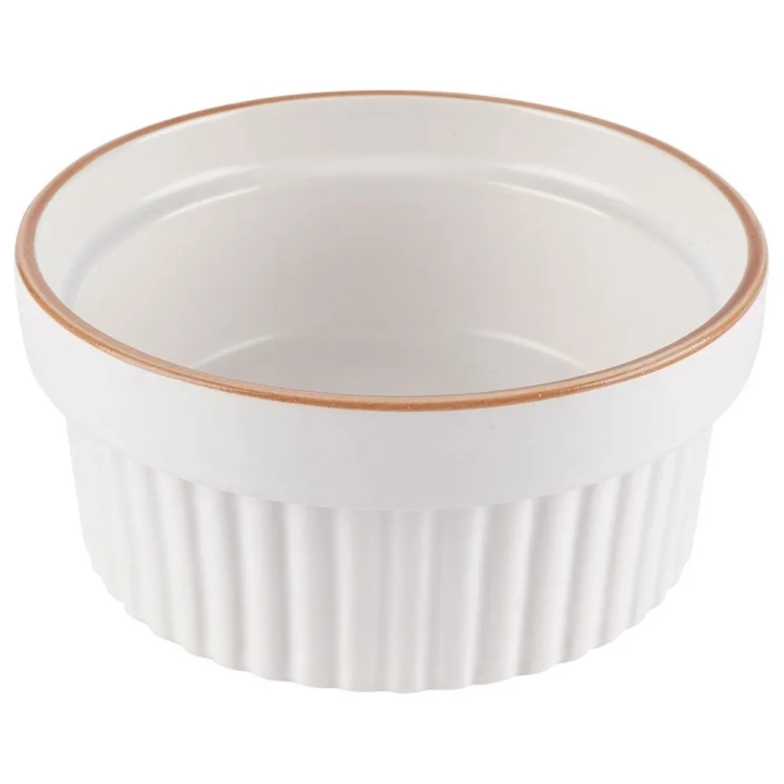 Miseczki do zapiekania porcelanowe białe 11 cm, 275 ml 2 szt.