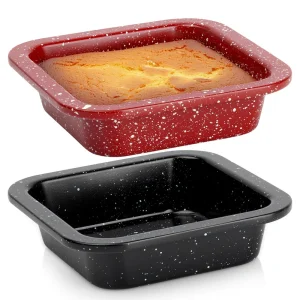 Forma do pieczenia granitowa 12x12 cm 2 szt.