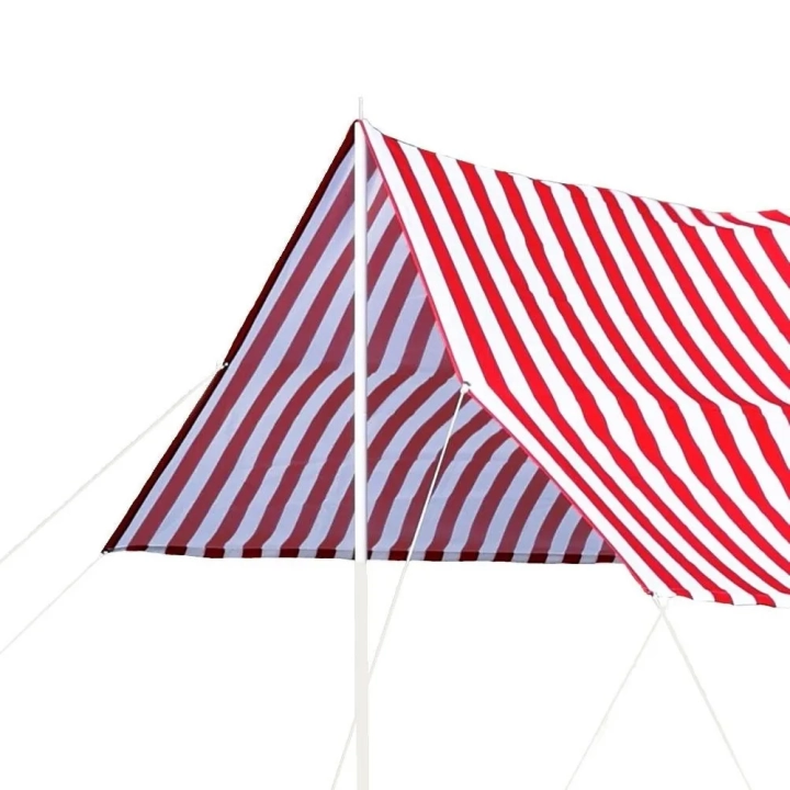 Baldachim plażowy podwójny 165x297x170 cm