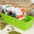 Pojemnik organizer na przyprawy zielony 30x13x8 cm