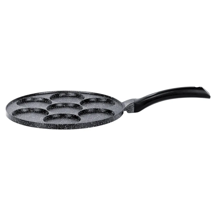 Patelnia do jajek granitowa 7 otworów BASIC LINE 26 cm