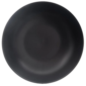Talerz obiadowy głęboki ceramiczny czarny 20,5 cm, 800 ml