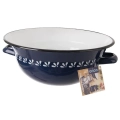 Miska kuchenna emaliowana MODROBILA 26 cm, 2,5 l