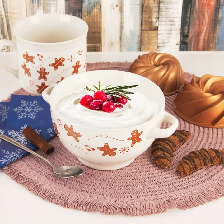Miska bulionówka ceramiczna PIERNICZEK 750 ml