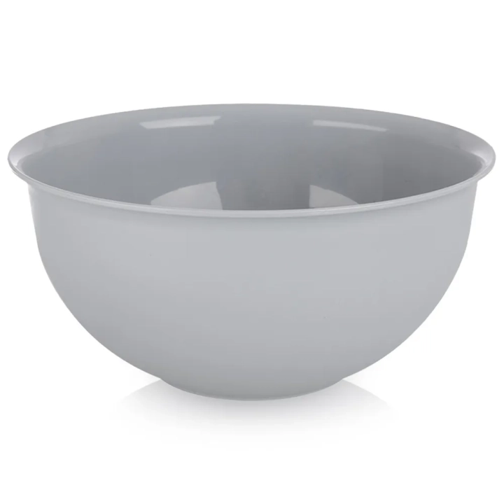 Miseczki plastikowe szare SANDY 13 cm, 500 ml 6 szt.