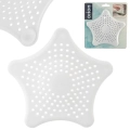 Sitko do zlewu białe z przyssawkami 16 cm