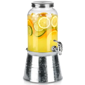 Słój do napojów z kranikiem i stojakiem 3,2 l